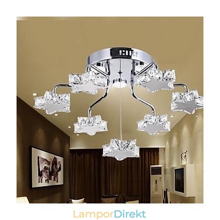 Flush Mount 7 Light Modern Elektropläterad Rostfri Flush Mount 7 Light Modern Elektropläterad Rostfri