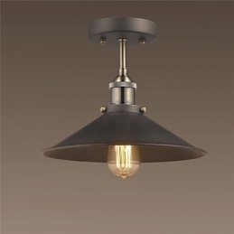 Vintage Mini Edison Taklampa 1 Light Metal Flush Mount