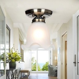 Traditionella Klassiska Mini Stil Elektropläterade Metall Flush Mount Spotlights