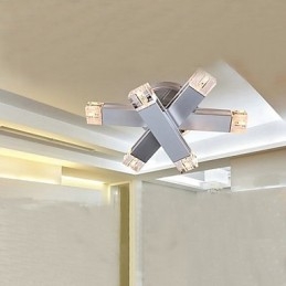 Modern Taklampa Med 6 Lampor I Elegant Design
