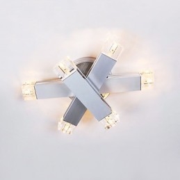 Modern Taklampa Med 6 Lampor I Elegant Design