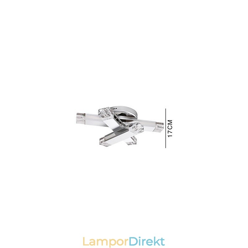 Modern Taklampa Med 6 Lampor I Elegant Design