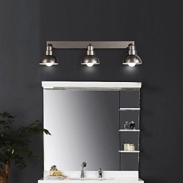 Flush Mount Triinal Huvud Ljus Vit Glas Aluminium Ram Mode Modern