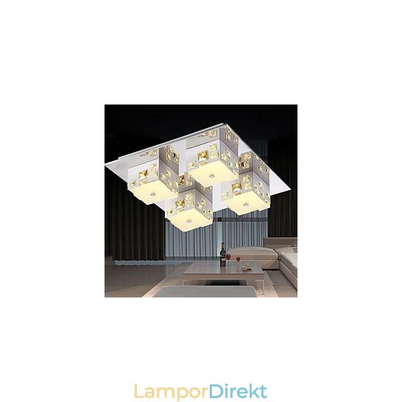 Taklampa 4 Ljus Modern Enkel Konstnärlig