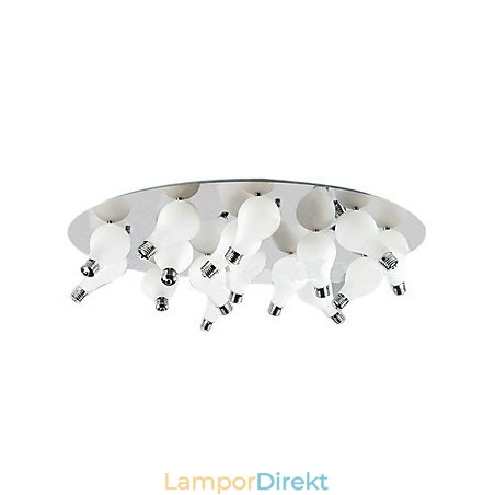 Modernt Infällt Fäste Med 12 Lampor I Runda (G4 Lampbas) Modernt Infällt Fäste Med 12 Lampor I Runda (G4 Lampbas)