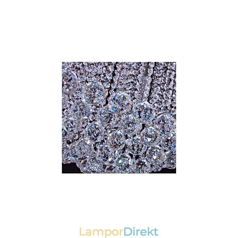 Flush Mount Crystal Modern Contemporary Metal