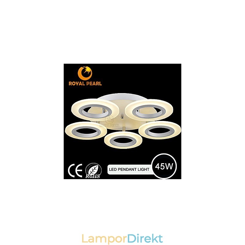Modern Akryl Cirkel Taklampa