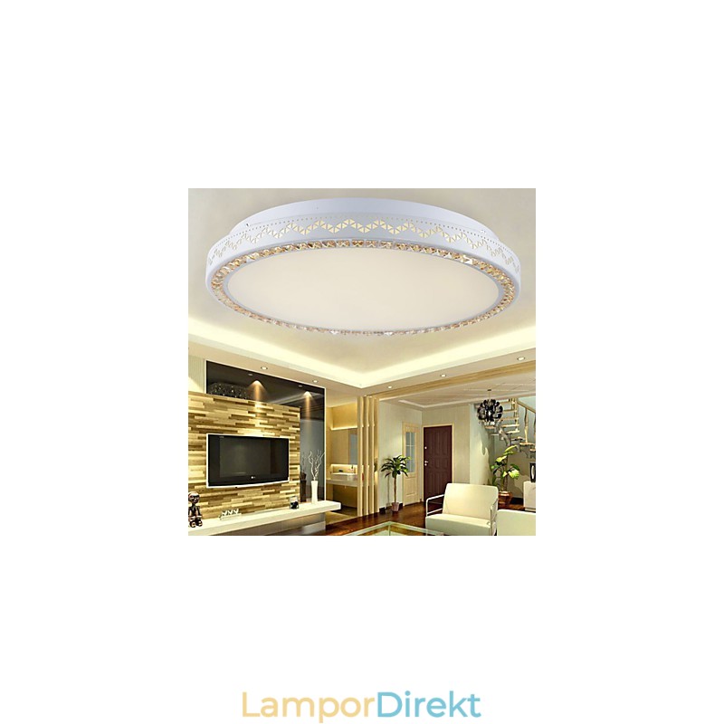 90~265V Flush Mount Crystal Modern Contemporary Metal Metal