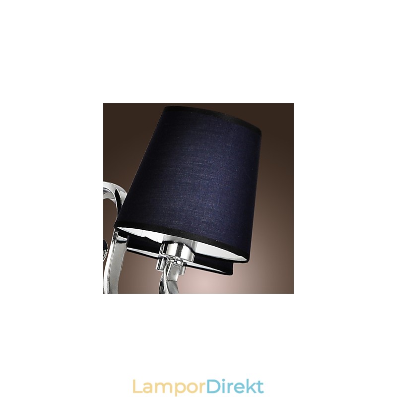Modern Samtida Traditionell Klassisk Rustik Lodge Vintage Island Chrome Metal Chandelier Dining