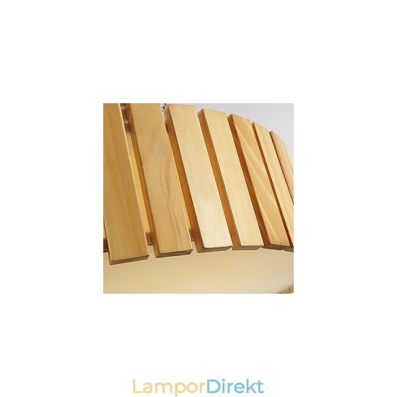 Flush Mount Traditionell Klassisk Träbambu