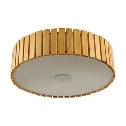 Flush Mount Traditionell Klassisk Träbambu