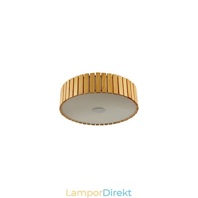 Flush Mount Traditionell Klassisk Träbambu