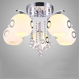 Flush Mount Crystal Modernt Samtida Glas