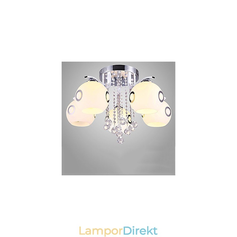 Flush Mount Crystal Modernt Samtida Glas