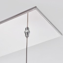 Modern Contemporary Island Crystal Chrome Metal Pendellampa