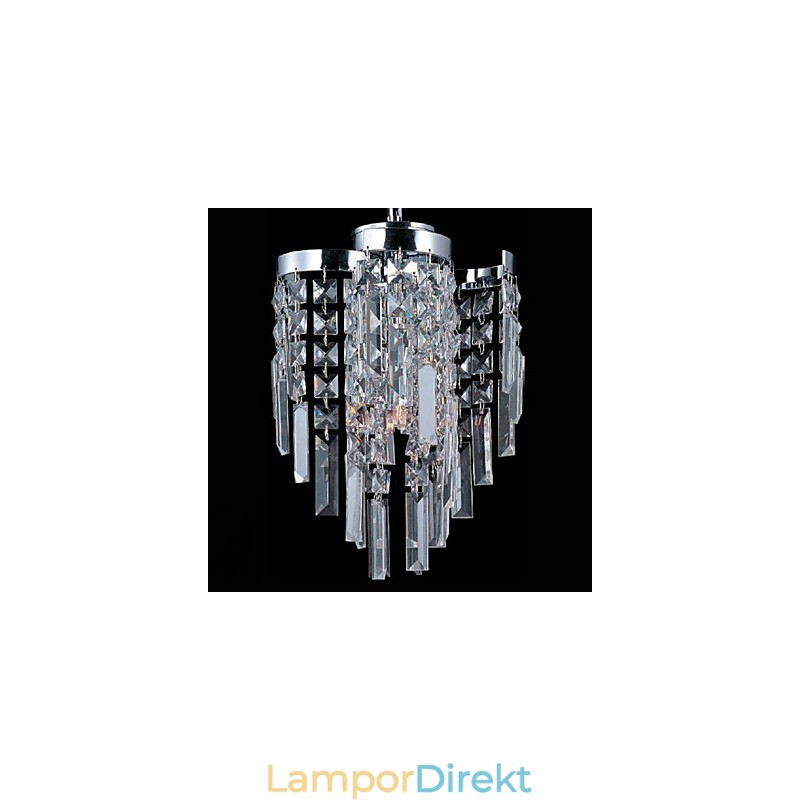 Semi Flush Mount Med 4 Lampor