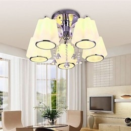 Flush Mount Crystal Modernt Samtida Glas
