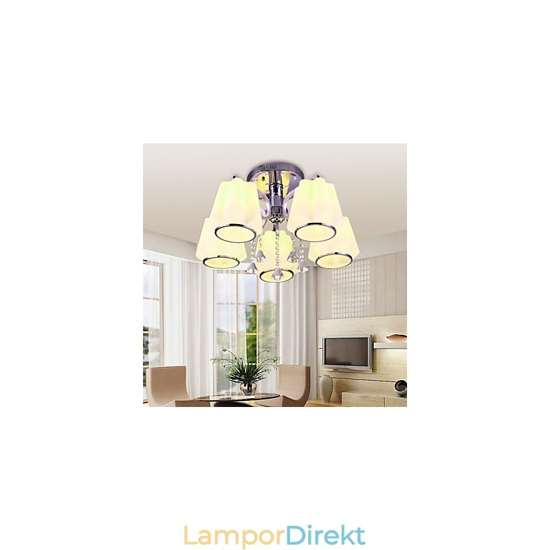 Flush Mount Crystal Modernt Samtida Glas