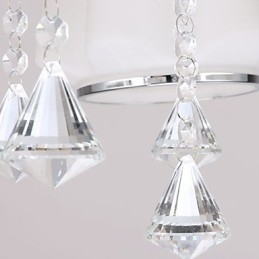 Flush Mount Crystal Modernt Samtida Glas