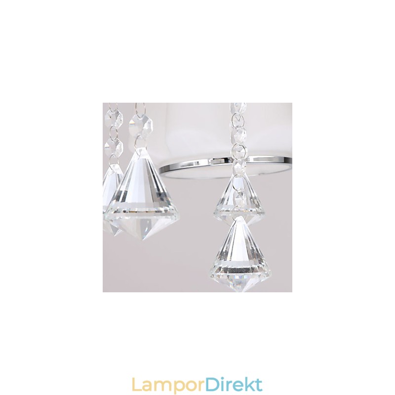 Flush Mount Crystal Modernt Samtida Glas