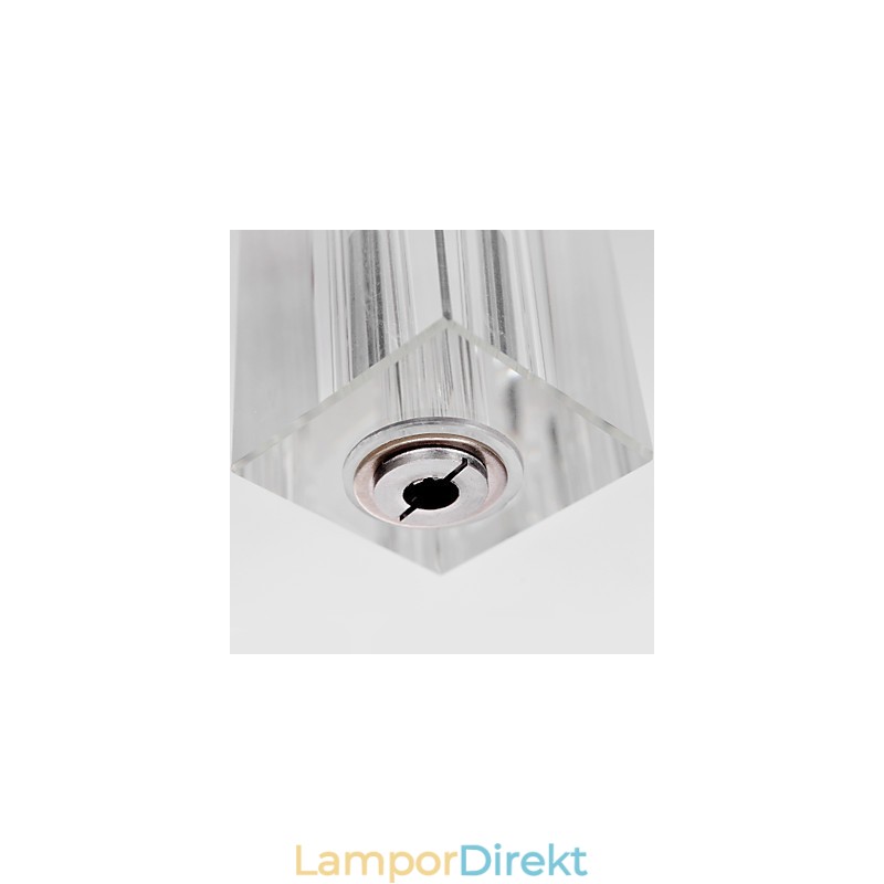 Modern Contemporary Island Crystal Chrome Metal Pendellampa