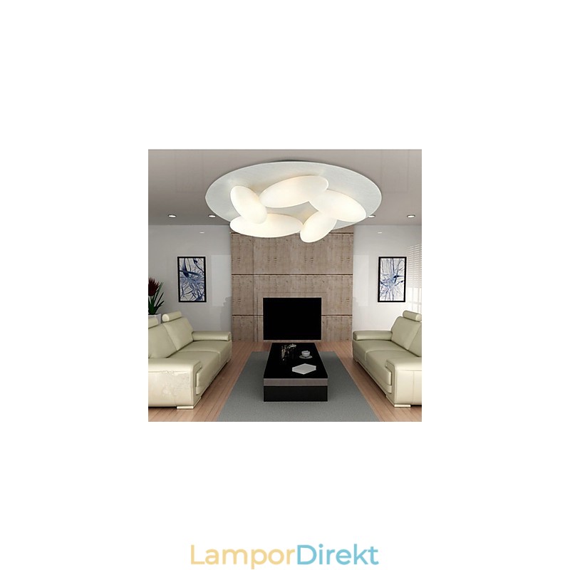 Modernt Infällt Fäste Med 5 Lampor (G9 Lampbas)