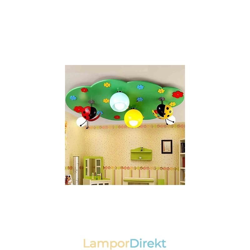 Flush Mount Modern Contemporary Wood Bamboo