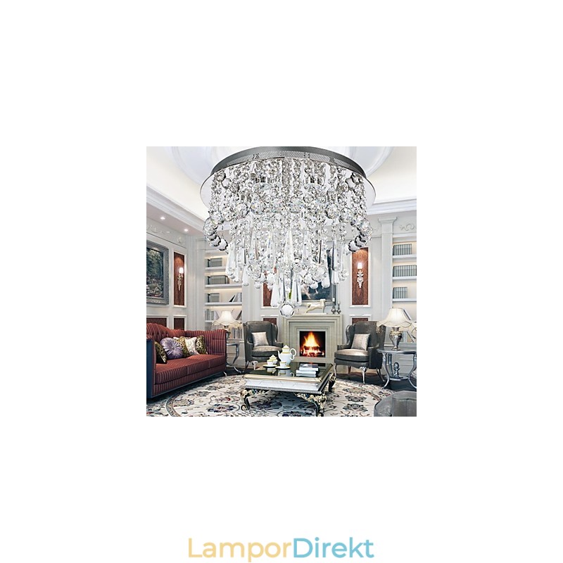 Taklampa 6 Ljus Modern Enkel Konstnärlig