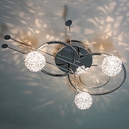 Modern Och Modern Elektropläterad Infälld Montering