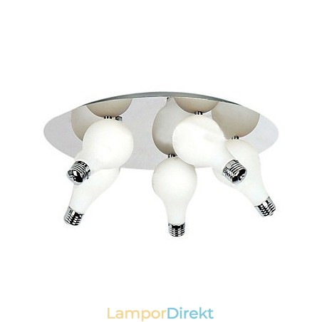 Modernt Infällt Fäste Med 5 Lampor I Runda (G4 Lampbas) Modernt Infällt Fäste Med 5 Lampor I Runda (G4 Lampbas)
