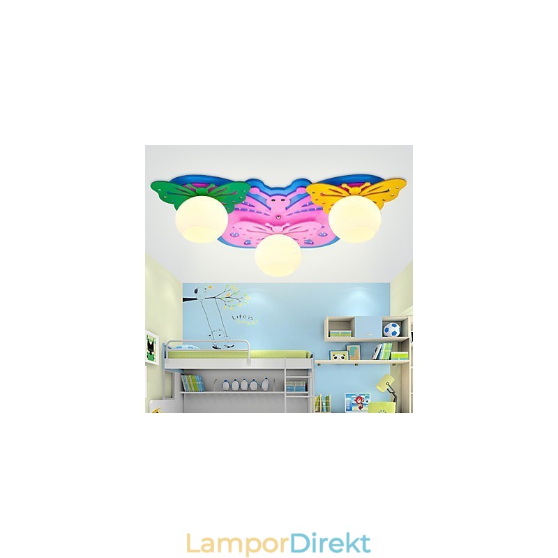 Flush Mount Modern Contemporary Wood Bamboo
