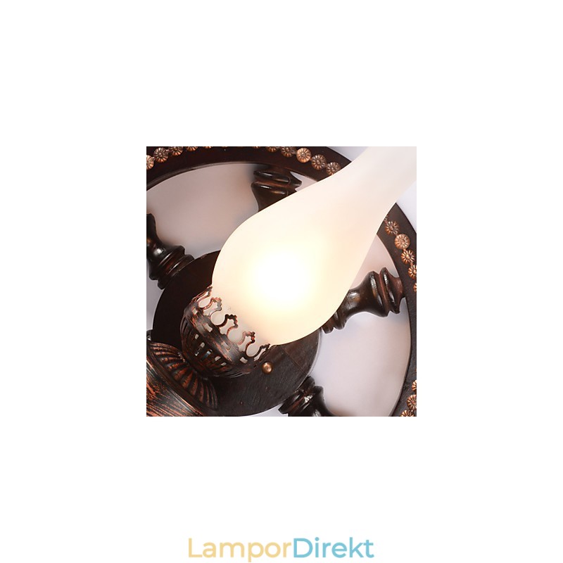 Flush Mount Mini Style Retro