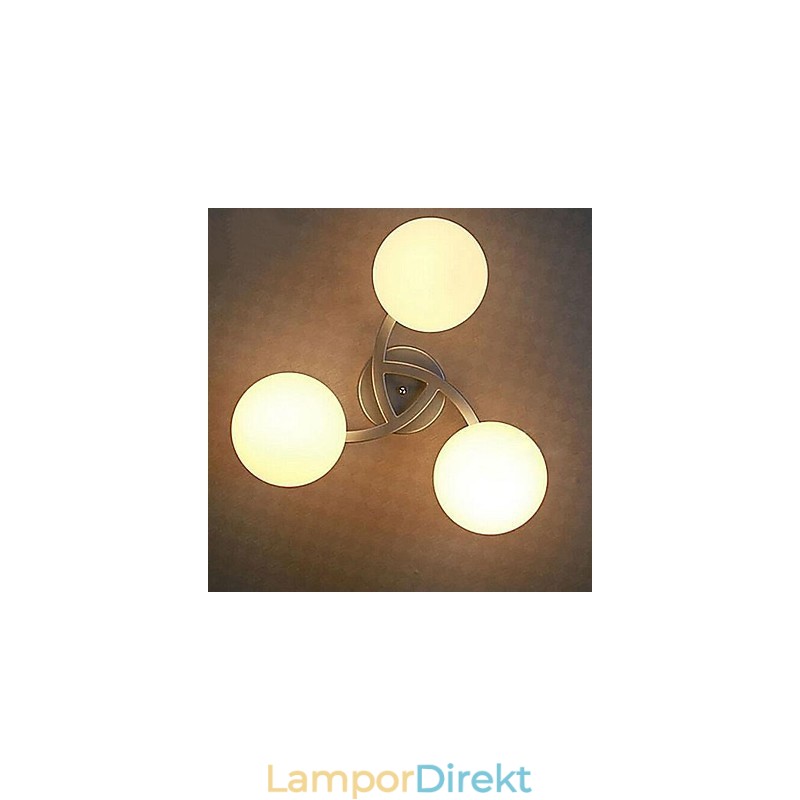 Taklampa 3 Ljus Modern Enkel Konstnärlig