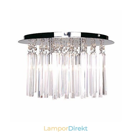 Modernt Semi-Infällt Kristallfäste Med 4 Lampor (G9 Lampbas) Modernt Semi-Infällt Kristallfäste Med 4 Lampor (G9 Lampbas)
