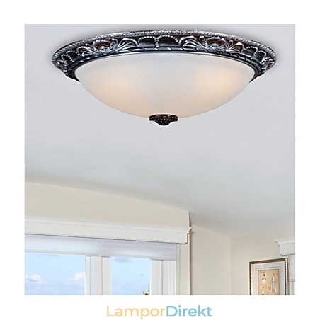 Flush Mount Vintage Traditional Classic Retro Bowl Resin