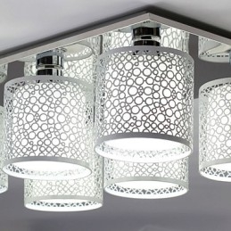 Modern Samtida Målning Metal Flush Mount