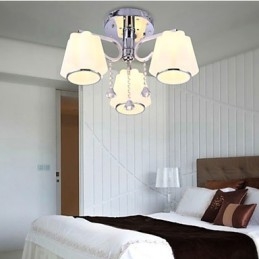 Flush Mount Crystal Modernt Samtida Glas