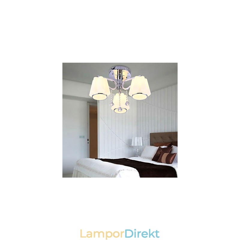 Flush Mount Crystal Modernt Samtida Glas