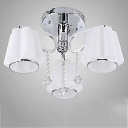 Flush Mount Crystal Modernt Samtida Glas