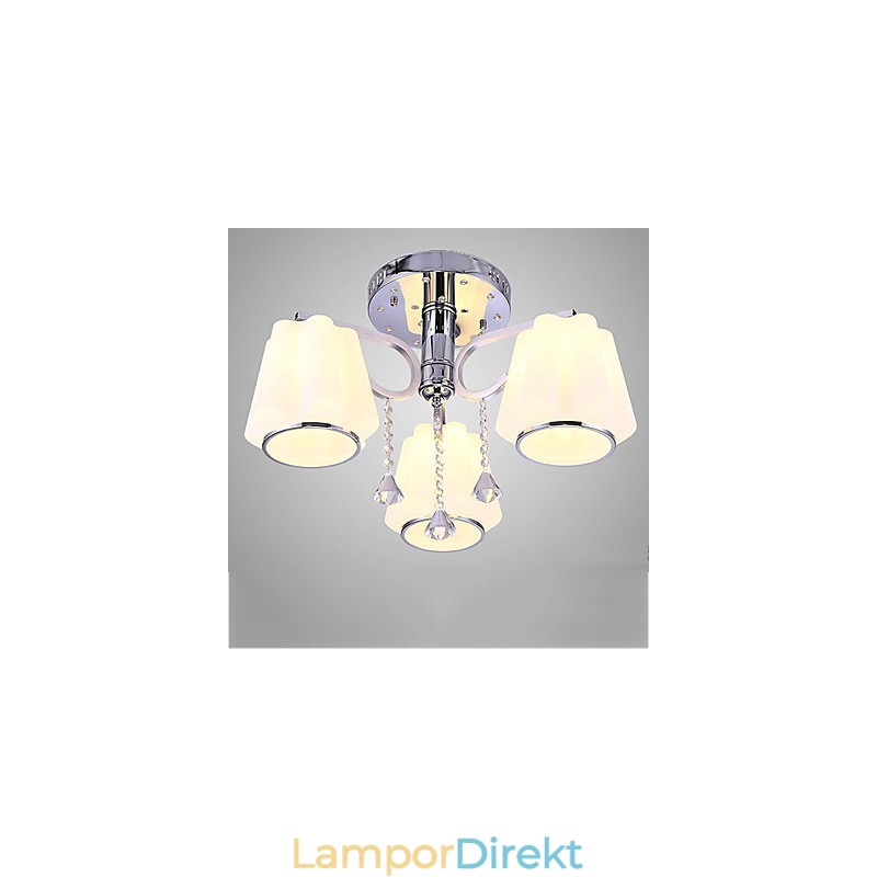 Flush Mount Crystal Modernt Samtida Glas