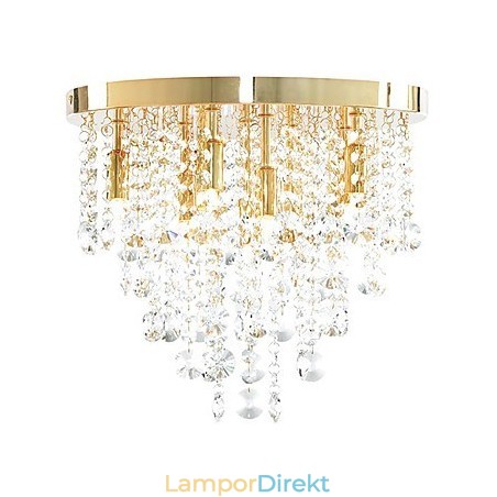 Modernt Semi-Infällt Kristallfäste Med 9 Lampor (G9-Lampfot) Modernt Semi-Infällt Kristallfäste Med 9 Lampor (G9-Lampfot)