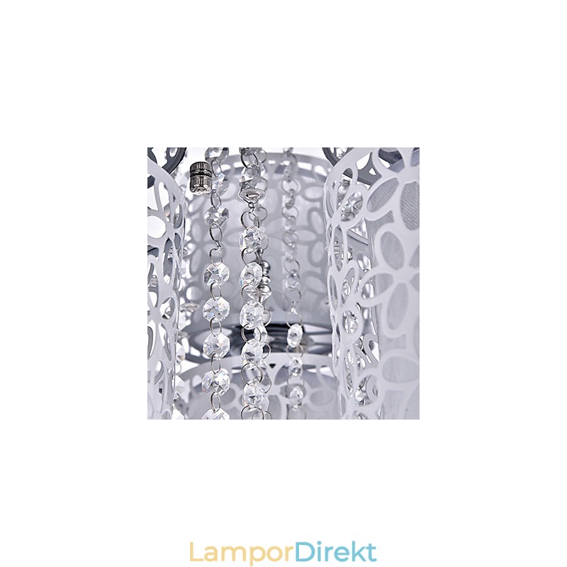 Flush Mount Crystal Modern Contemporary Metal
