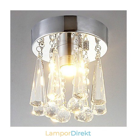 1 Lätt Semi Flush Mount I Kristall 1 Lätt Semi Flush Mount I Kristall