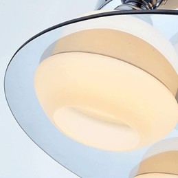 Modern Taklampa Flush Mount 5 Lampor Contemporary Metal