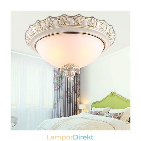 Flush Mount Crystal Traditional Classic Resin