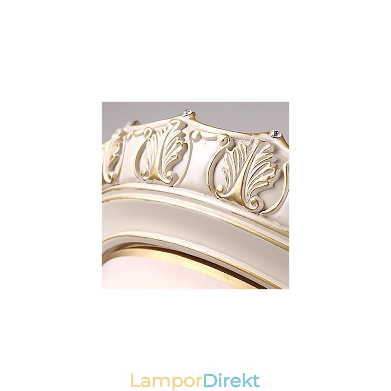 Flush Mount Crystal Traditional Classic Resin