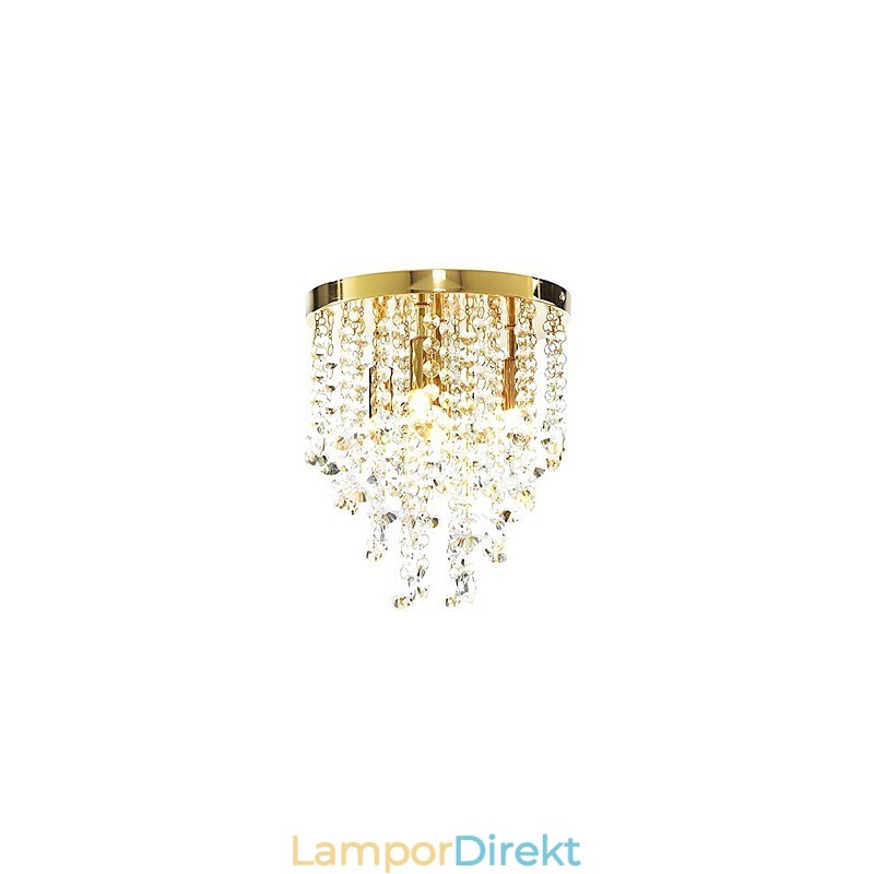 Modernt Semi-Infällt Kristallfäste Med 4 Lampor (G9 Lampbas)