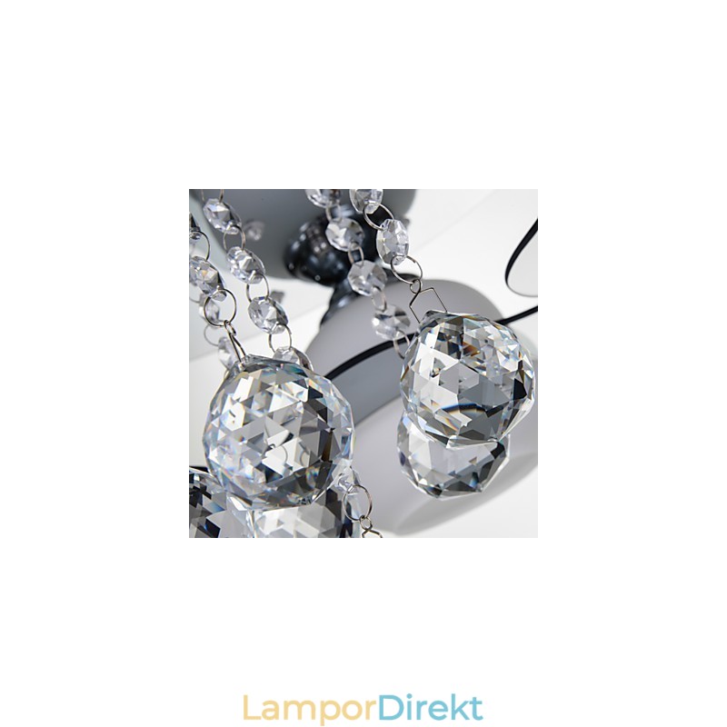 Fjärrkontroll Flush Mount Modern Contemporary 3 Lampor Med Röd Blå Färg