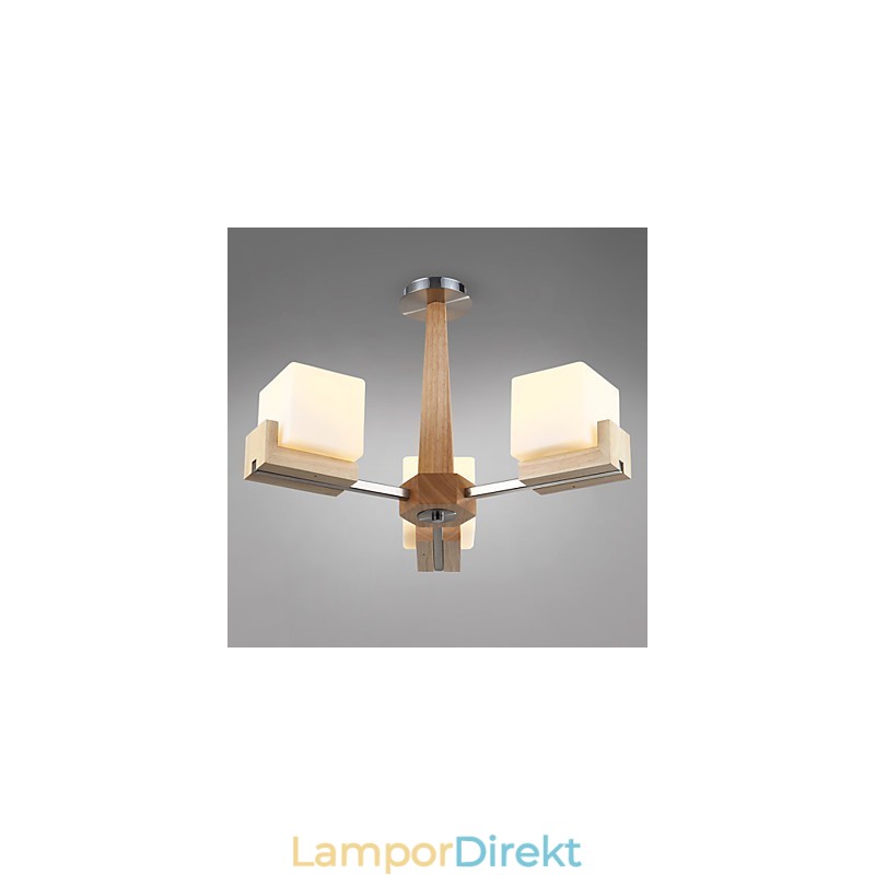 Flush Mount Mini Style Modern Contemporary Wood