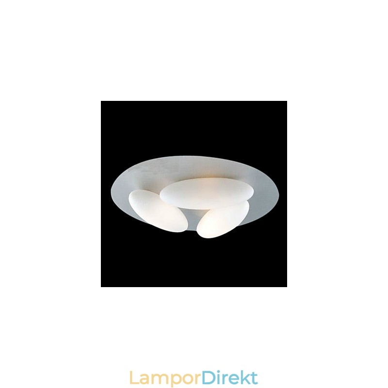 Modernt Infällt Fäste Med 3 Lampor (G9 Lampbas)